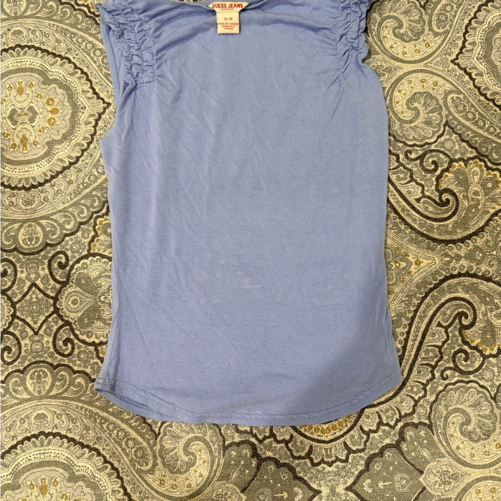 Guess Light Blue Women's Tank Top